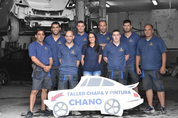 Equipo humano del Taller Chano